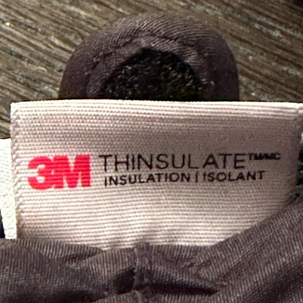 3M Thinsulate Black Kids Mittens